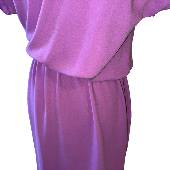 Trina Turk ENCHANTRESS ELASTICIZED WRAP DRESS IN MORNING GLORY Size S - Picture 8 of 11